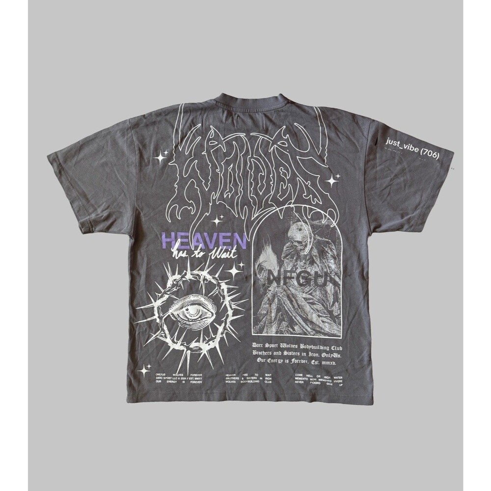 Darc Sport Heaven Has To Wait Premium Tee Men’s Large NWOT